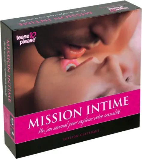 Tease & Please Mission Intime (Langue Française) Jeu de Société pour Adultes - Jeux Sexuel Adulte Couple pour une Nuit Excitante avec votre Partenaire Mission Intime (FR)