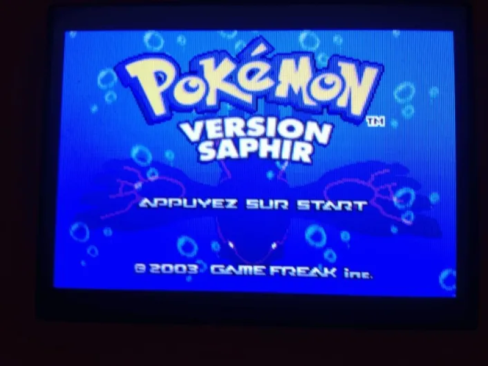 Pokémon version saphir