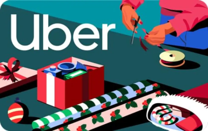 Uber carte-cadeau - pour la France - par email 25 Party