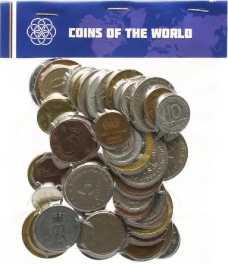 100 pièces étrangères différentes Collection Argent Ensemble de Toute l’Europe - Pièces de Collection, Vieilles pièces de Monnaie pour Votre Album pour la Monnaie, la Tirelire ou Le Porte-Monnaie