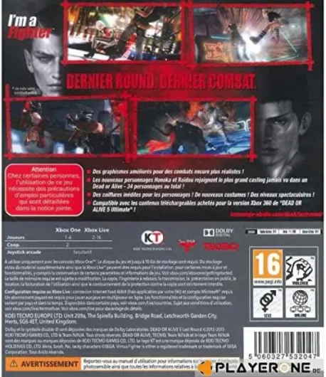 Dead or alive 5 : last round Xbox One Standard disc